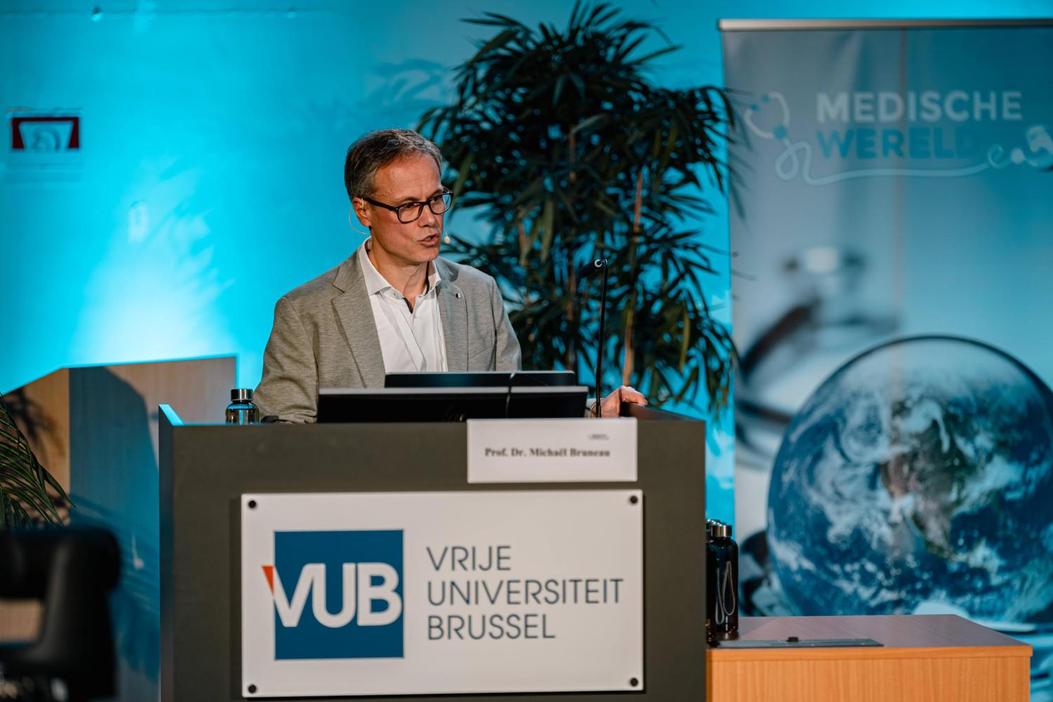 Diensthoofd Neurochirurgie UZ Brussel prof. dr. Michaël Bruneau