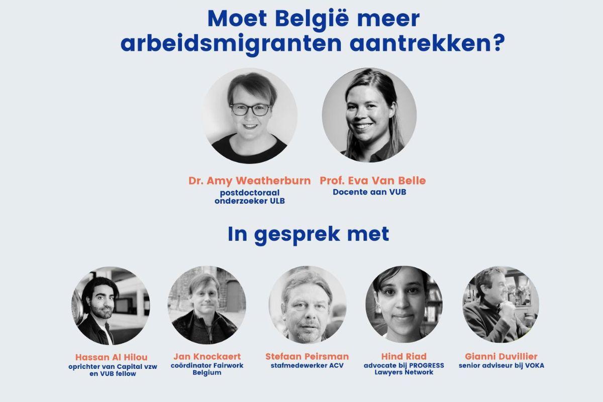 Panel Arbeidsmigratie Sprekers panel Arbeidsmigratie
