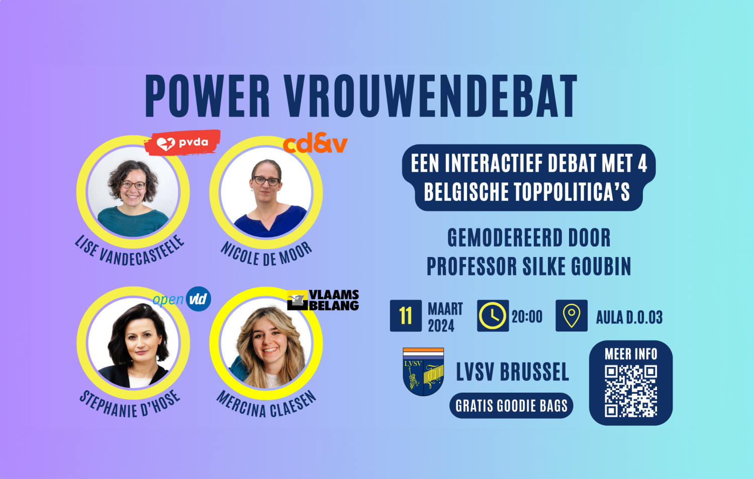 LVSV Internationale Vrouwendag debat banner 