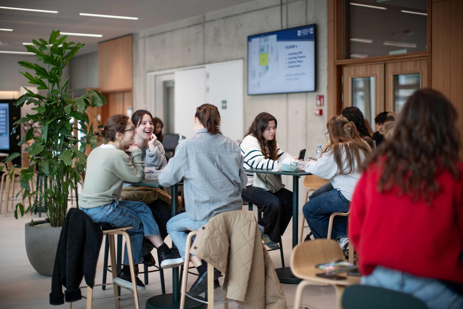 Learning Cafe in het LIC Learning Cafe in het LIC