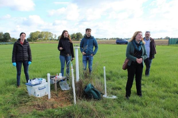 Delphine Vandeputte, Lara Speijer, Mateusz Zawadzki, Marijke Huysmans en Pascal Verhoest (vlnr)