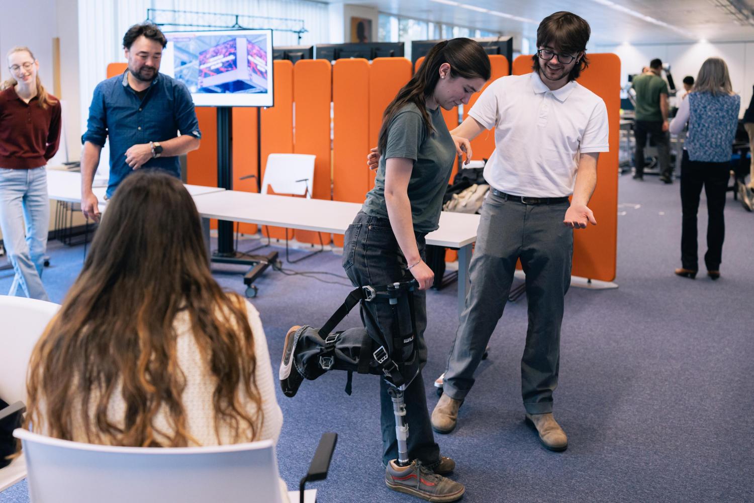 Klasbezoek Brubotics