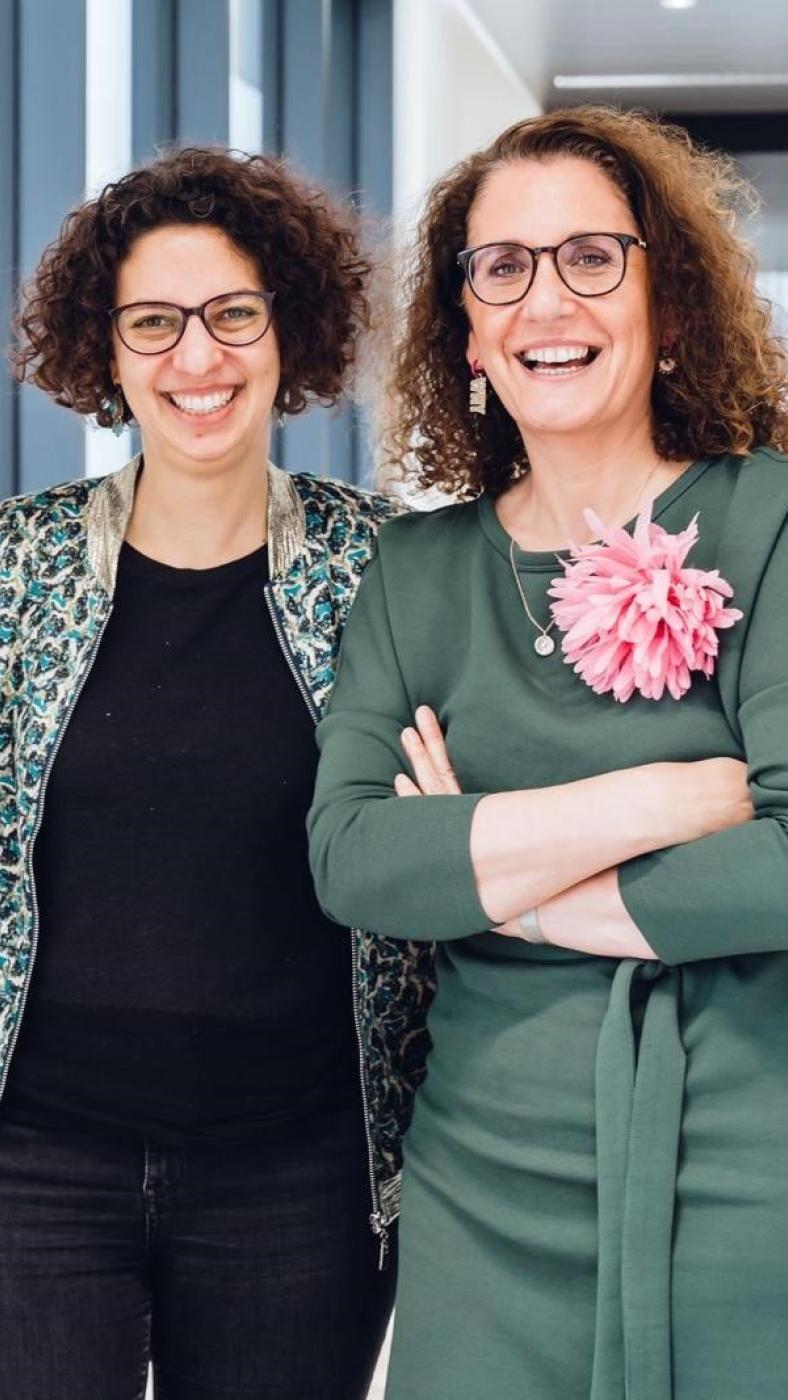 Yamina Krossa en Damya Laoui