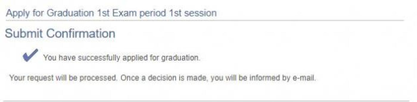 Graduating in January