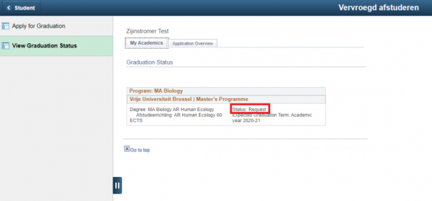 Graduating in January Graduating in January