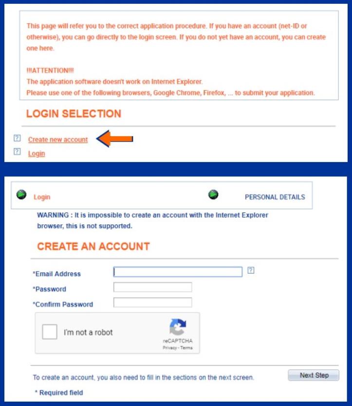 Create an account Create an account