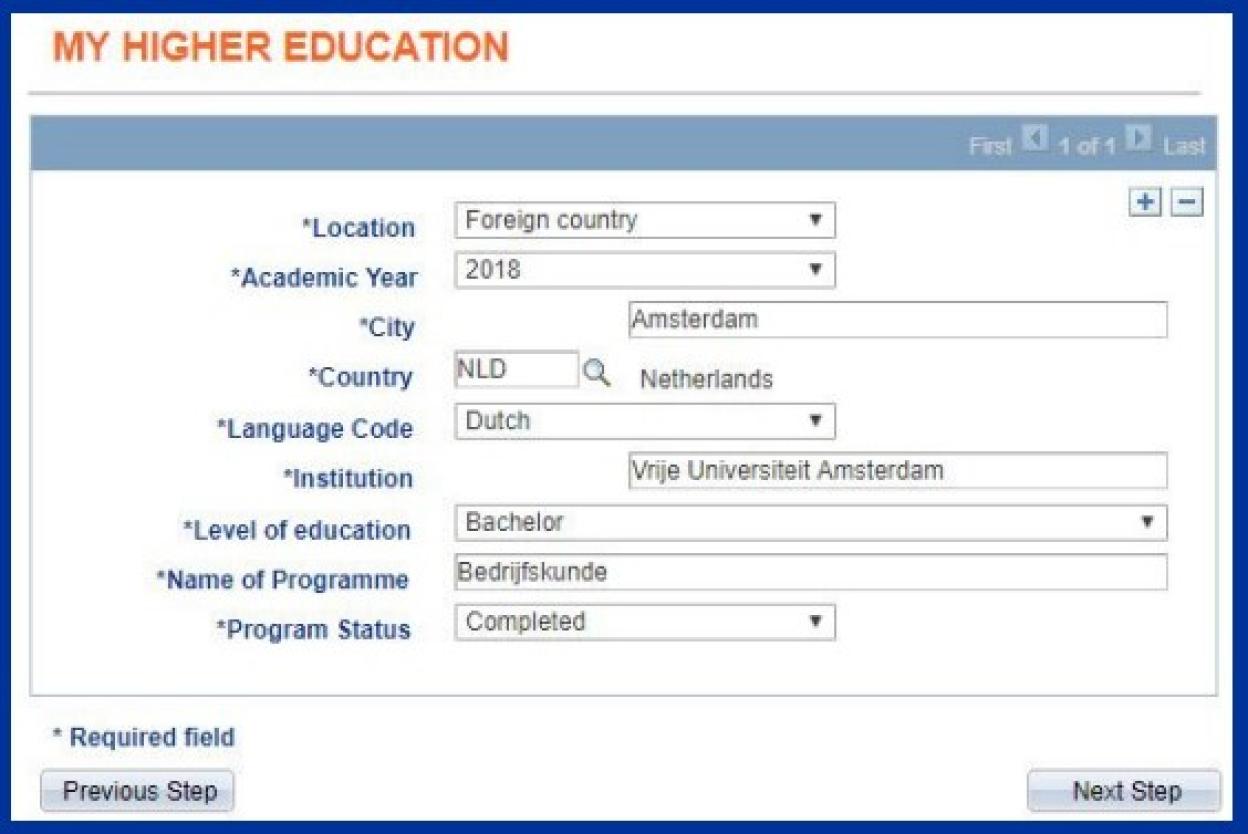 Higher education Higher education
