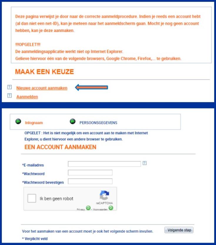 2022_Hulp bij inschrijven_Nieuwe account aanmaken_NL