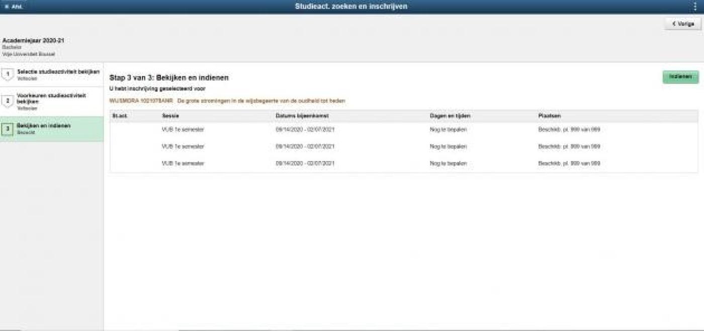 Vakkenregistratie Vakkenregistratie