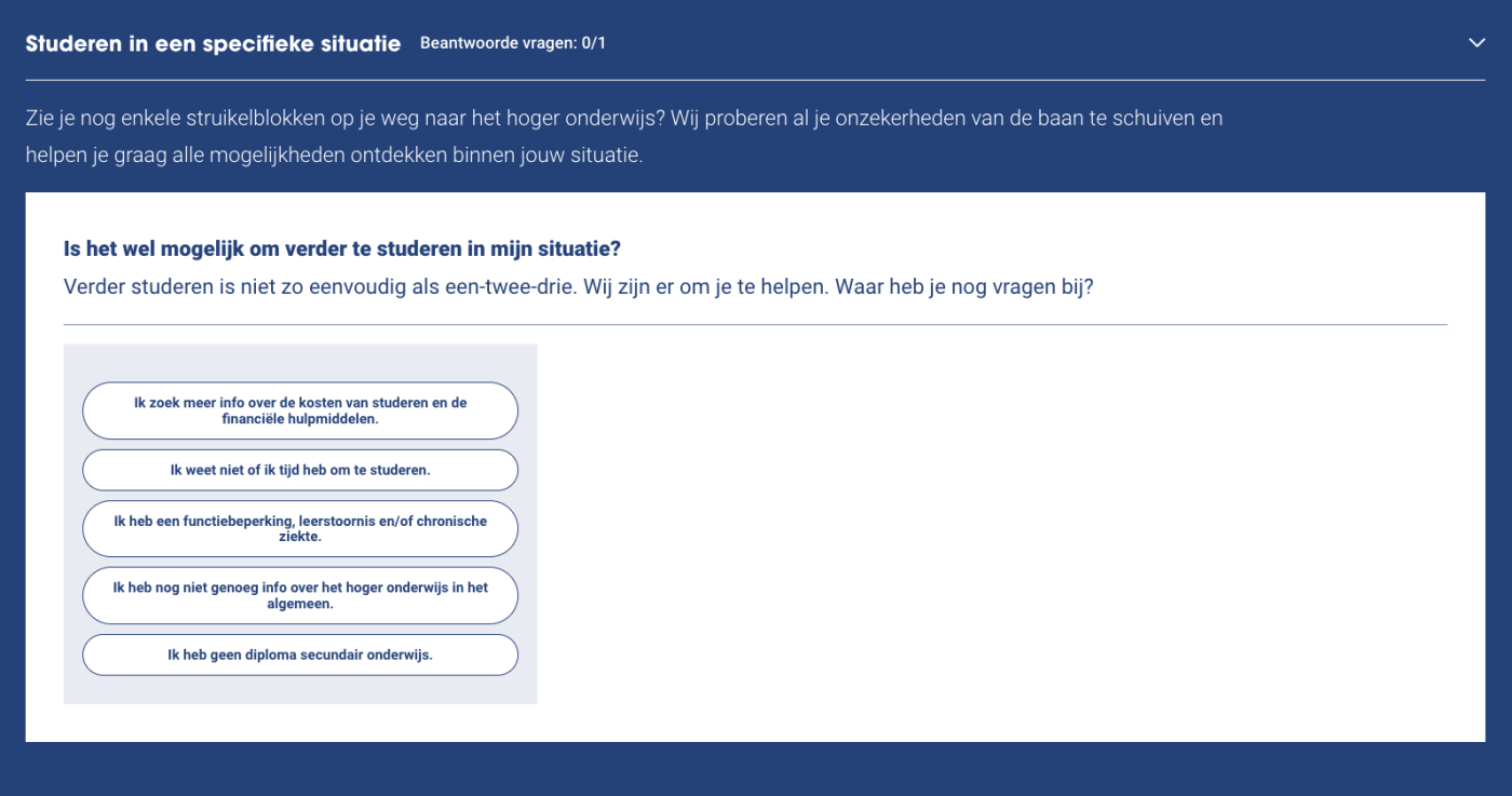 2022_Studiekeuzeproces_Studiekeuzetool_VUB 2022_Studiekeuzeproces_Studiekeuzetool_VUB