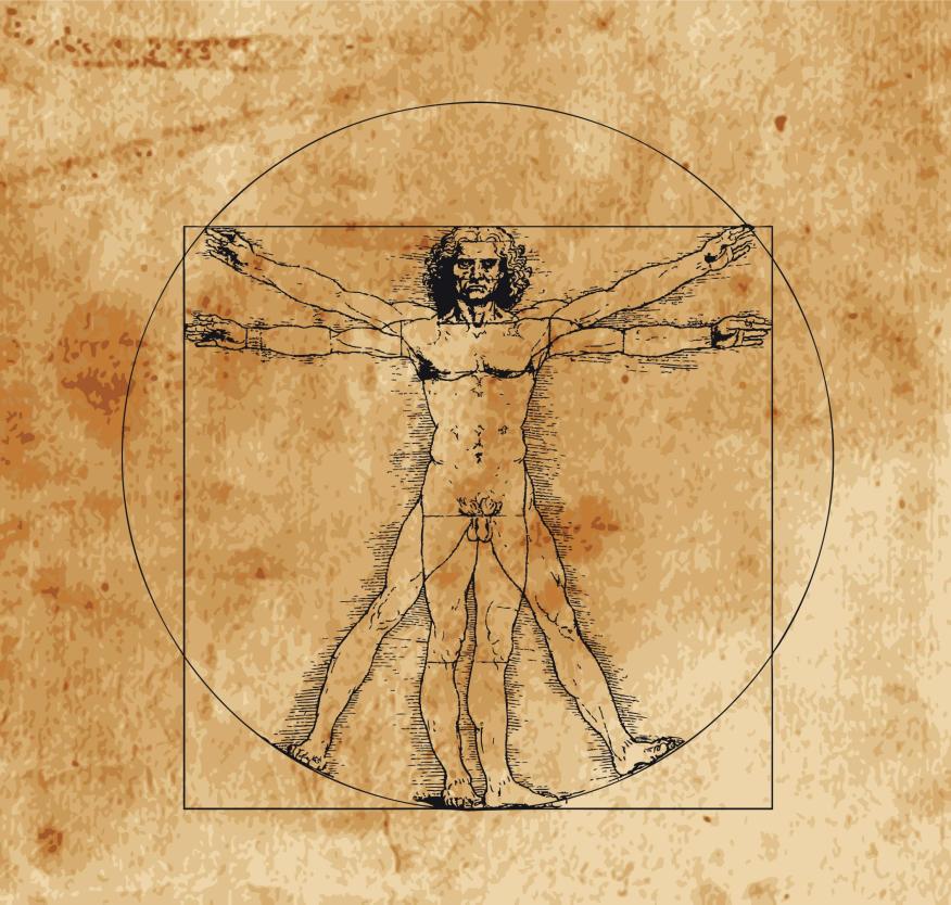 2022_Vitruvian man_Leonardo Da Vinci_S_21574306