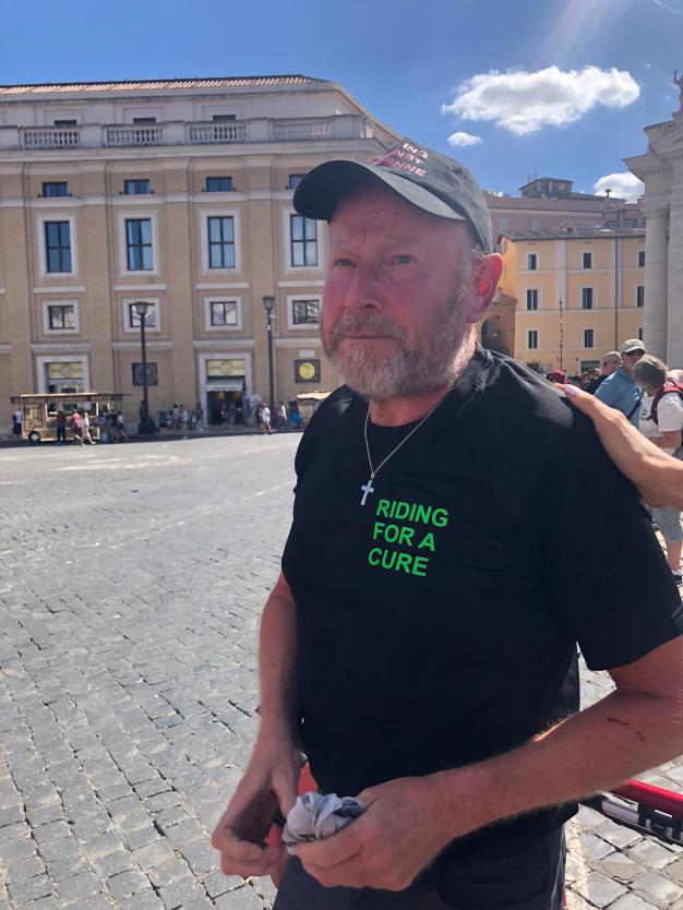 CyclingAgainstDuchenne 2022_CyclingAgainstDuchenne_man_fiets_Rome