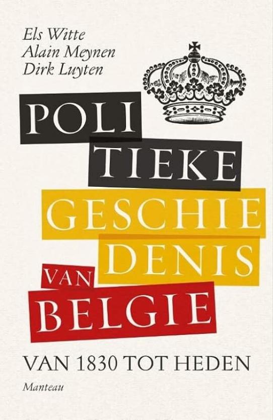 Cover Politieke geschiedenis van België Cover Politieke geschiedenis van België