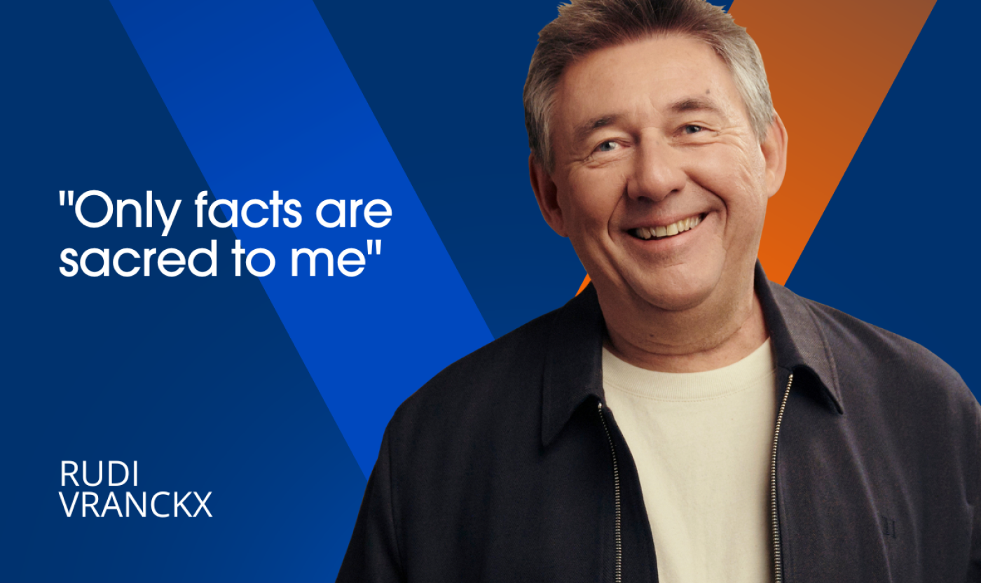 Engelse vertaling van de quote van Rudi Vranckx