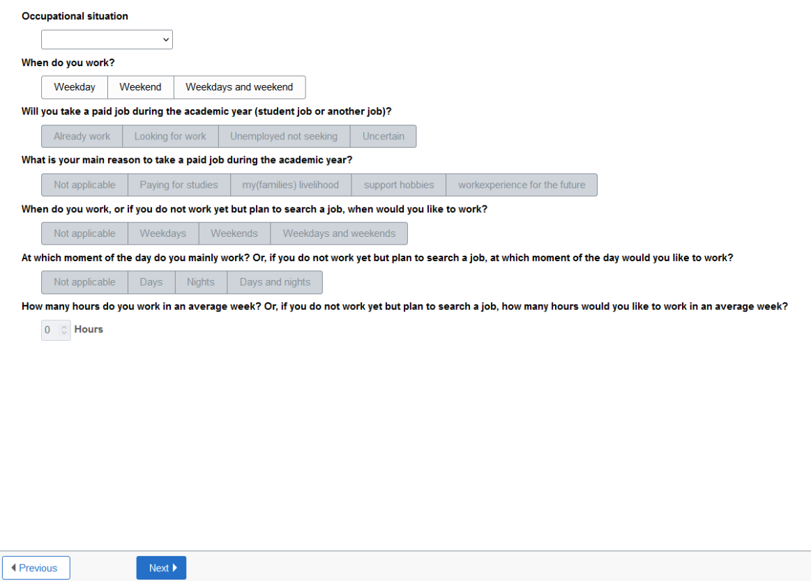 herinschrijven werkstudent