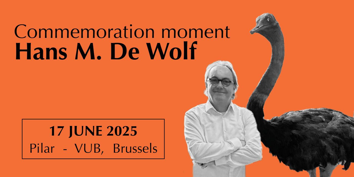 Hans De Wolf with ostrich