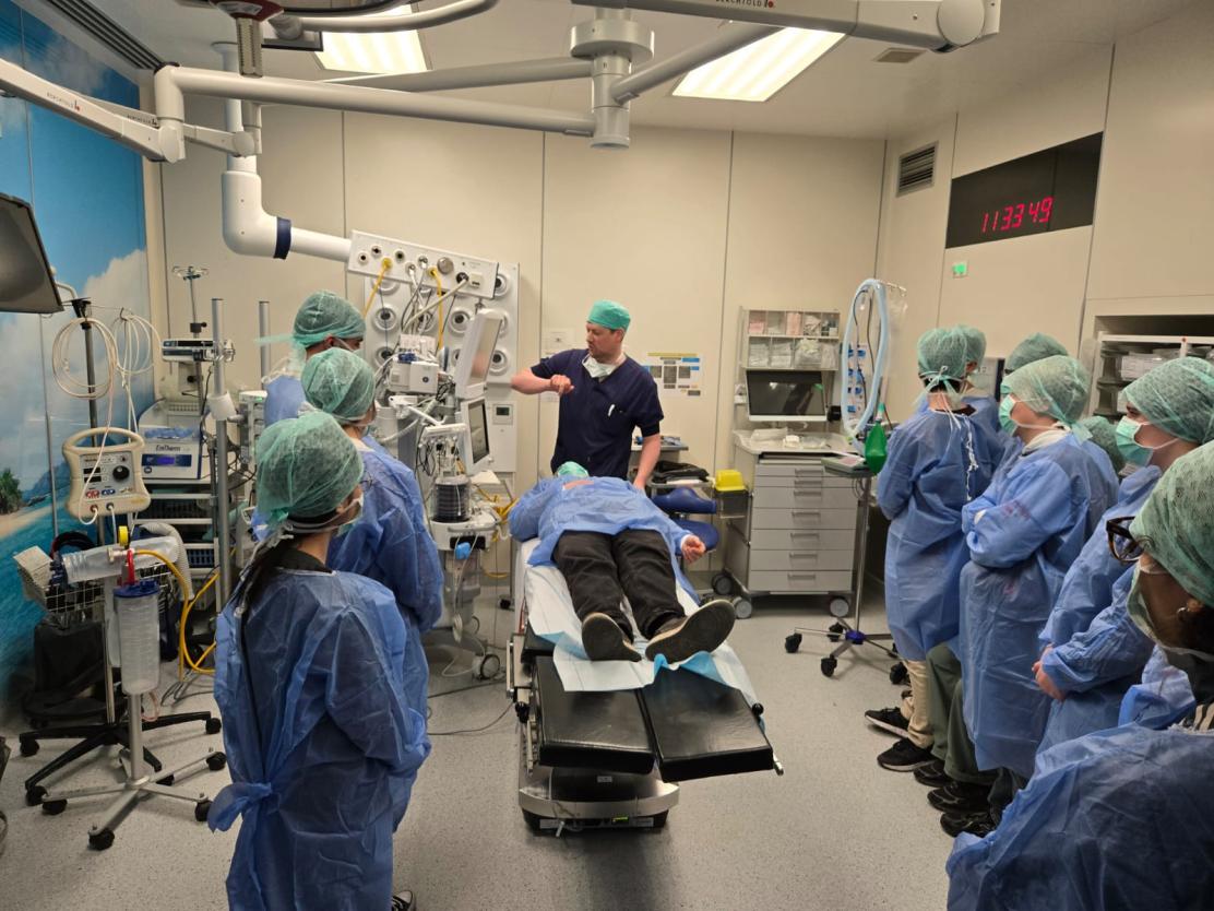 Bezoek klas UZ Brussel 