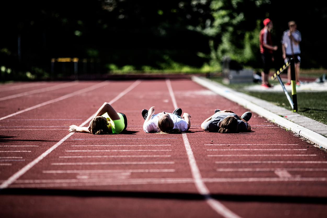 Atletiekpiste op de VUB