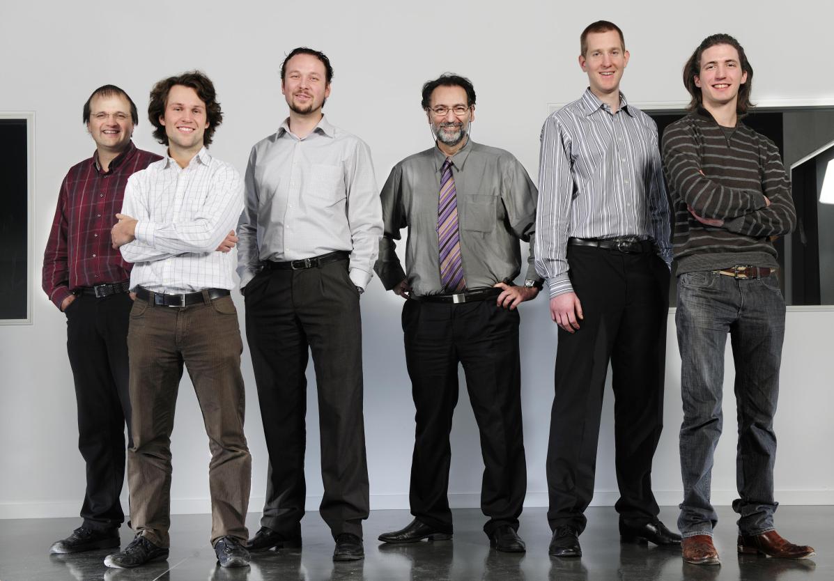 Het Optrima-team, de VUB-spin-off die de basis legde voor Sony Depthsensing Solutions