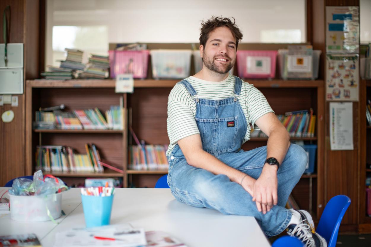 Leerkracht Frederik Steyvers