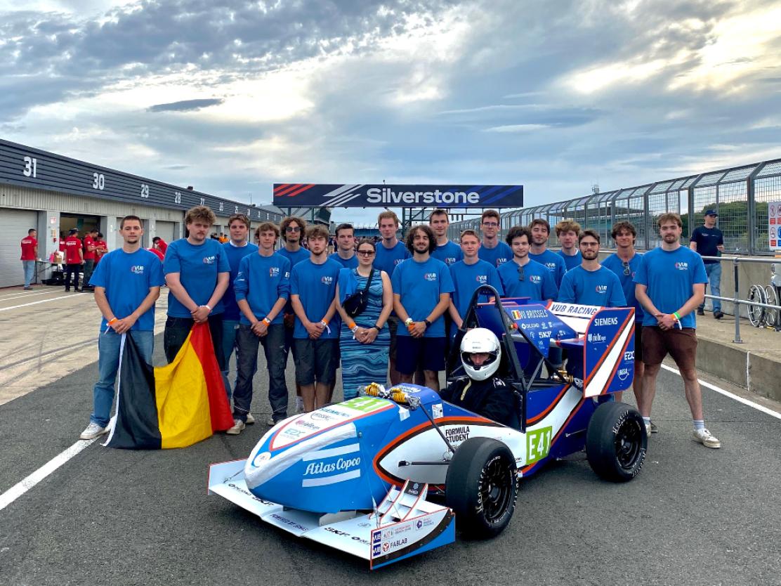 VUB Racing team at Silverstone