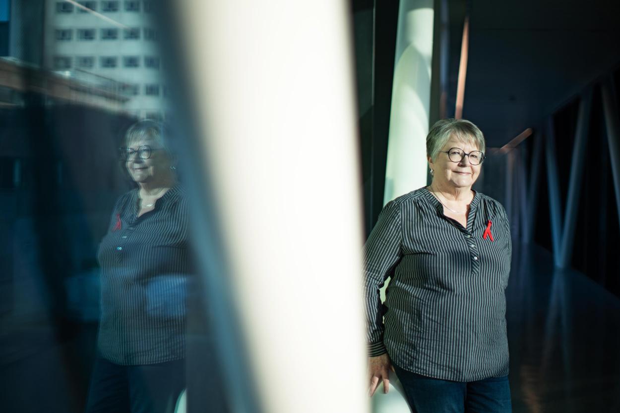 Nadine leeft al bijna 15 jaar met hiv