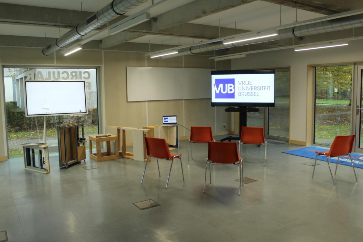 CRL - polyvalente ruimte niveau 0 in gebouw P3