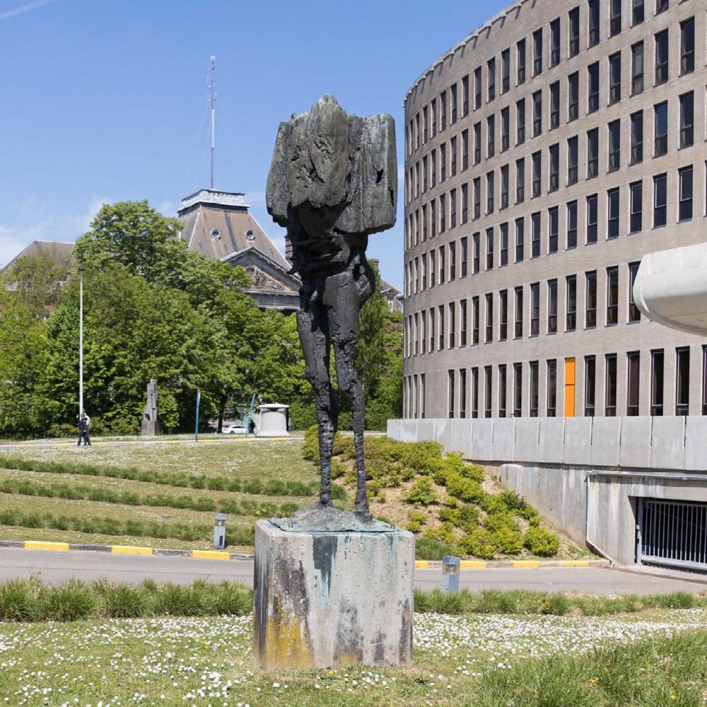 2022_Paul VAN GYSEGEM - Enkidoe (1985)_Humanistisch Sculpturenpark_Etterbeek_VUB