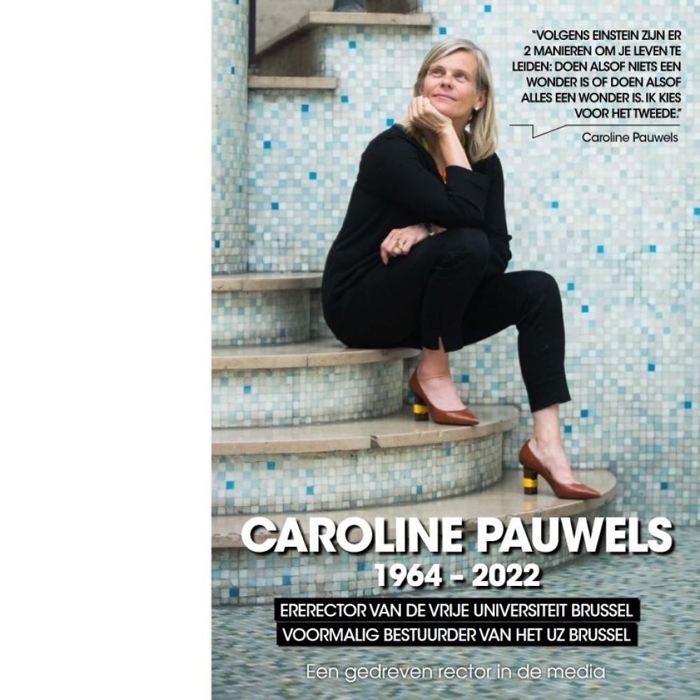 Cover Magazine Caroline Pauwels Een gedreven rector in de medi