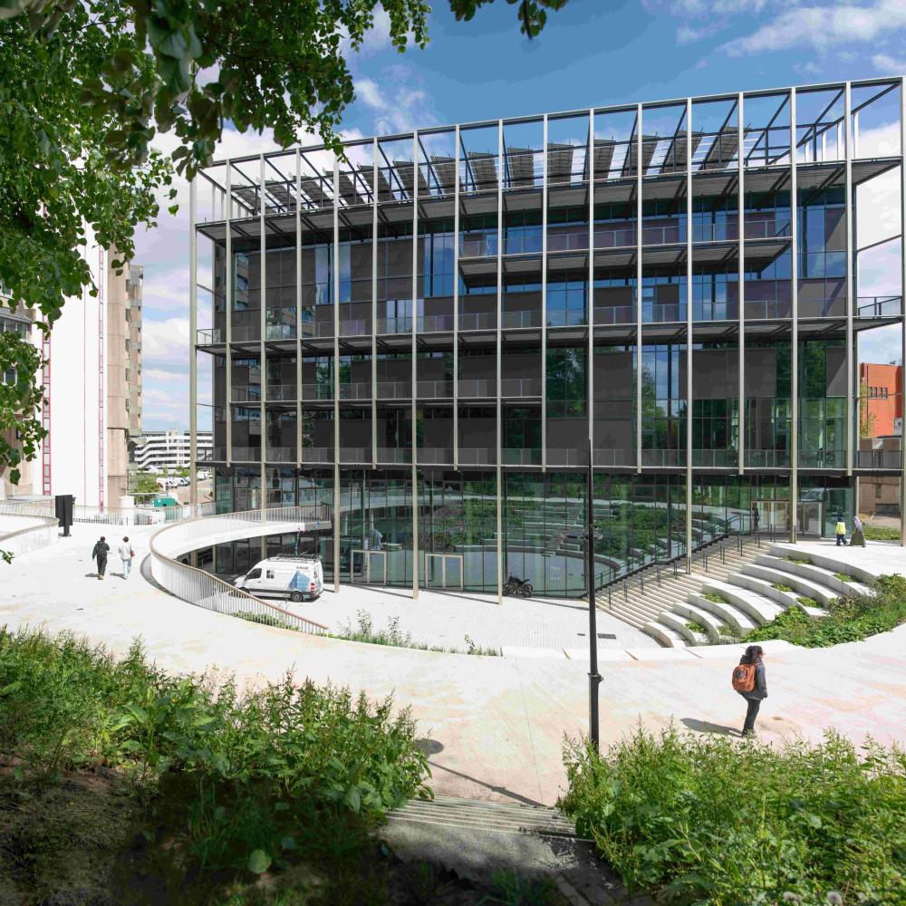 De buitengevel van het LIC