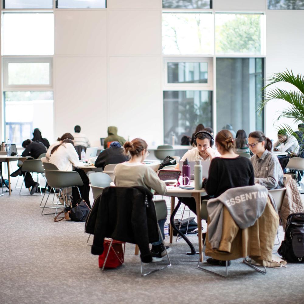 Studenten in het LIC