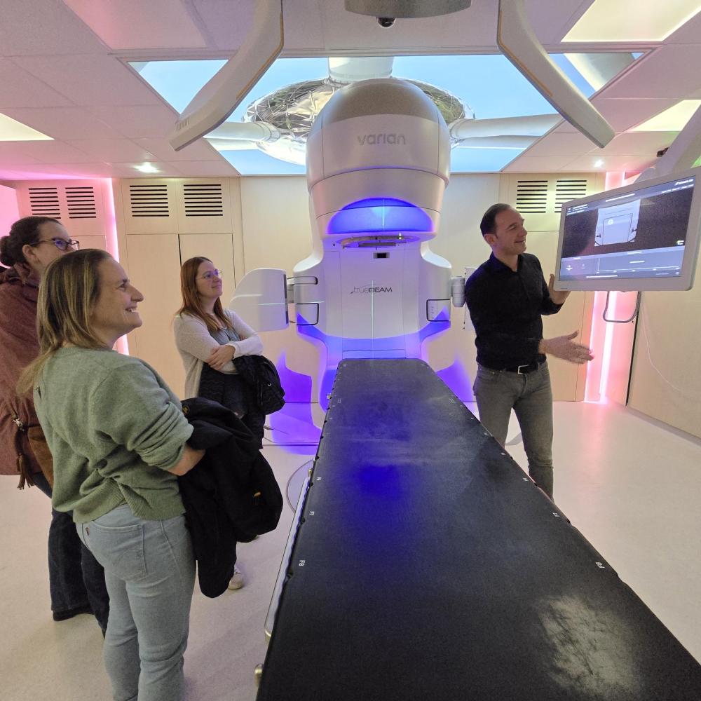 Bezoek radiotherapie UZ Brussel