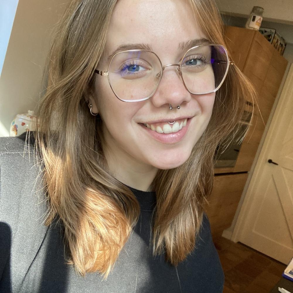 Foto van studietrajectbegeleider Tessa Zwanenburg