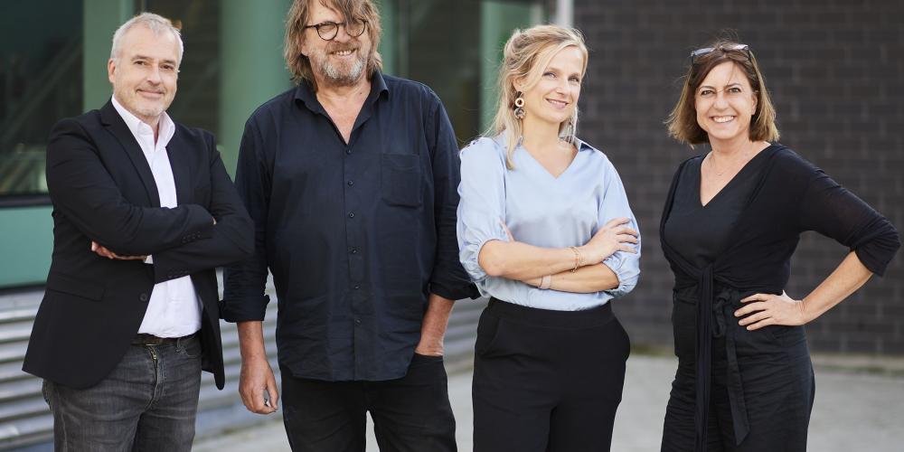 Peter Van Rompaey, Frans Steenhoudt, Nathalie Vlaemynck, Lies Feron Peter Van Rompaey, Frans Steenhoudt, Nathalie Vlaemynck, Lies Feron