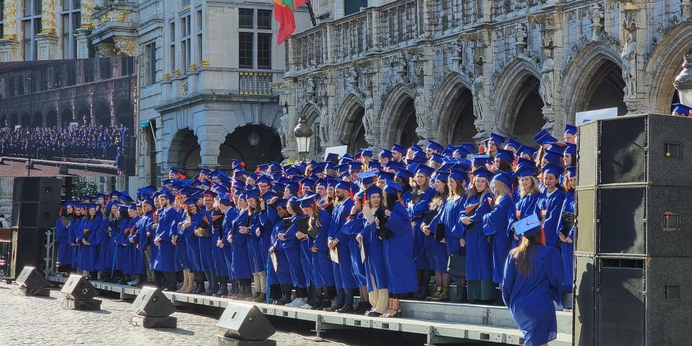 VUB Afstuderen Grote Markt VUB Afstuderen Grote Markt
