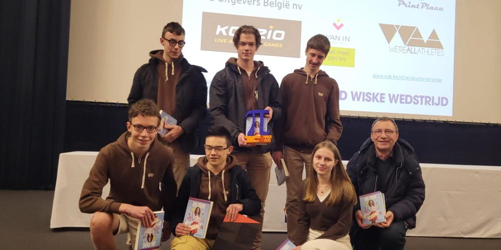 Winnaars Wiskunnend Wiske 2023 Blije Bruintjes 