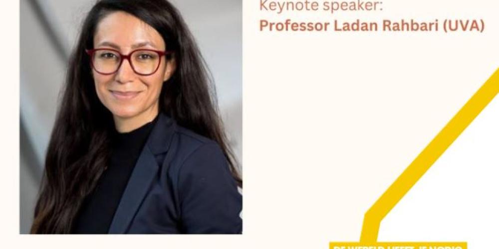 Event afbeelding van Prof. Ladan Rahbari met De Wereld Heeft Je Nodig lay-over