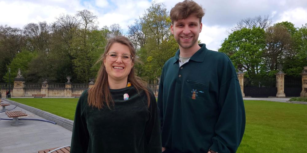 alumni Kelly Van Hoorebeeck en Edgar Deven