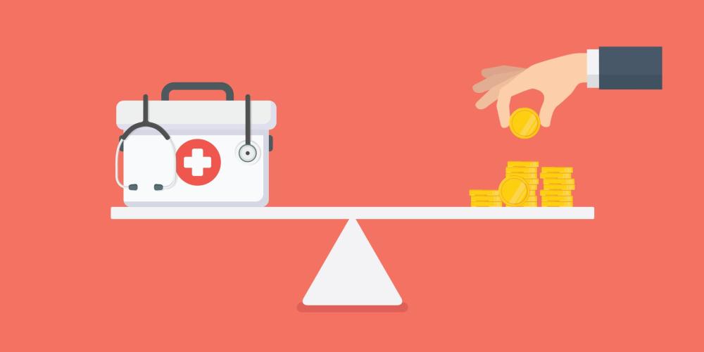 Balance money and health Balance money and health