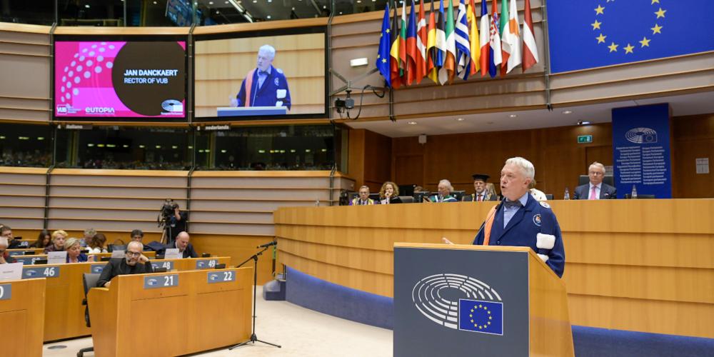 Jan Danckaert op academische opening 2023