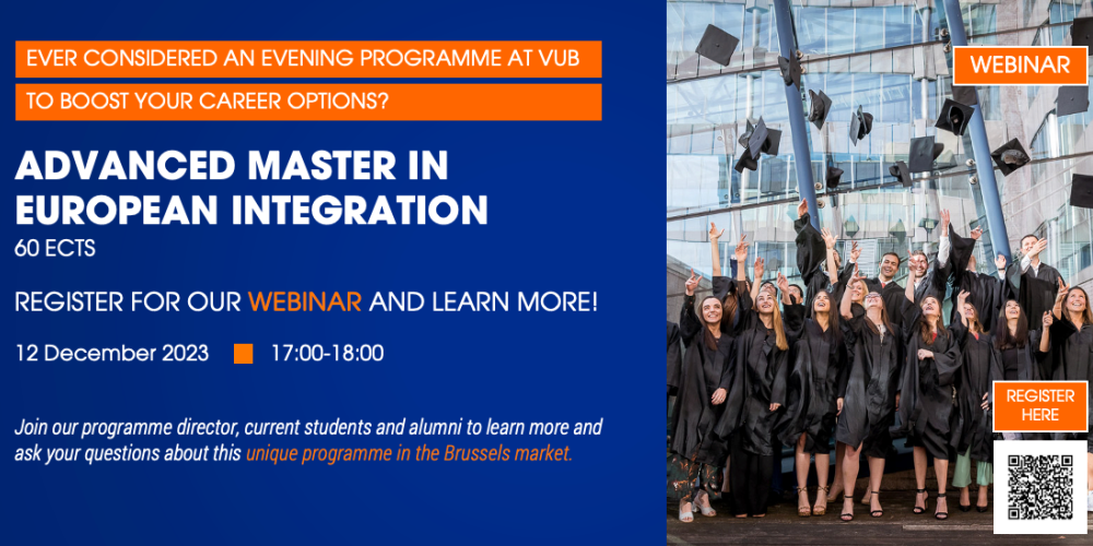 Webinar Advanced Master in European Integration