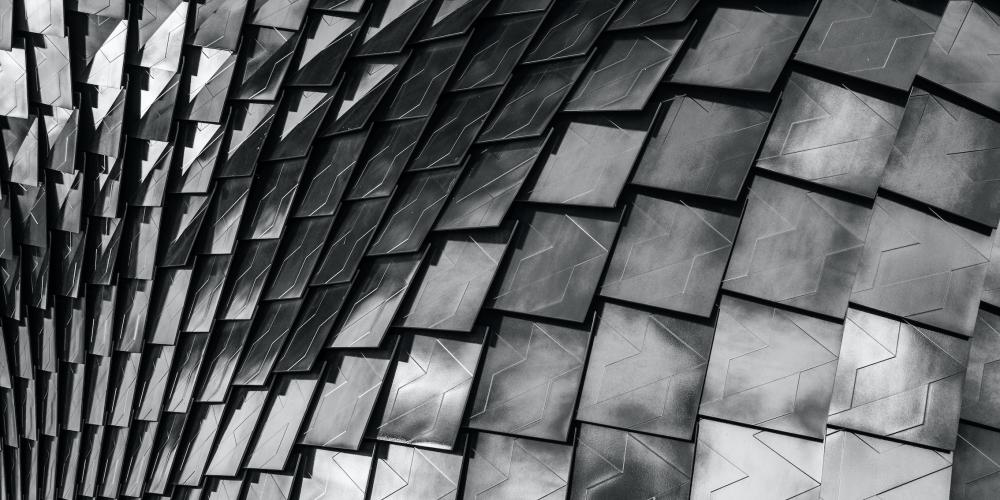 Evan Provan Gray glass building Gray glass building
