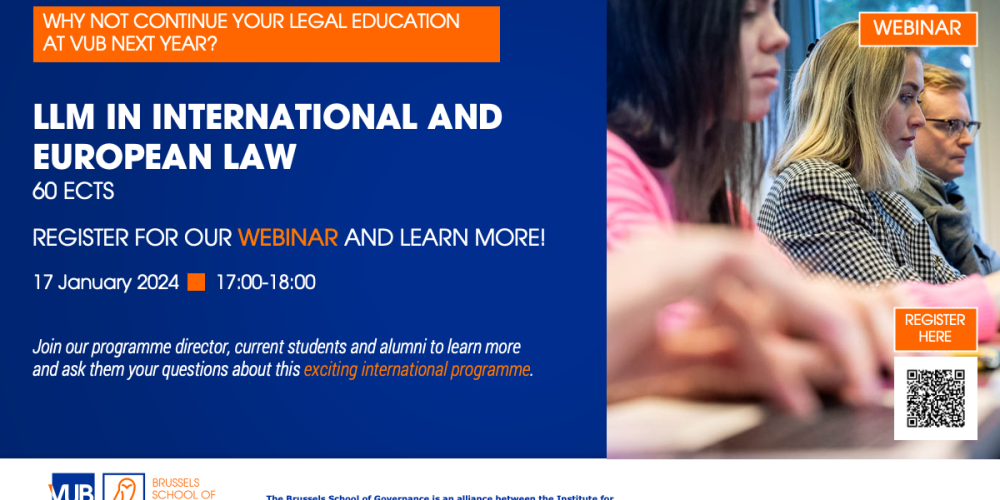 Banner LLM in International and European Law webinar