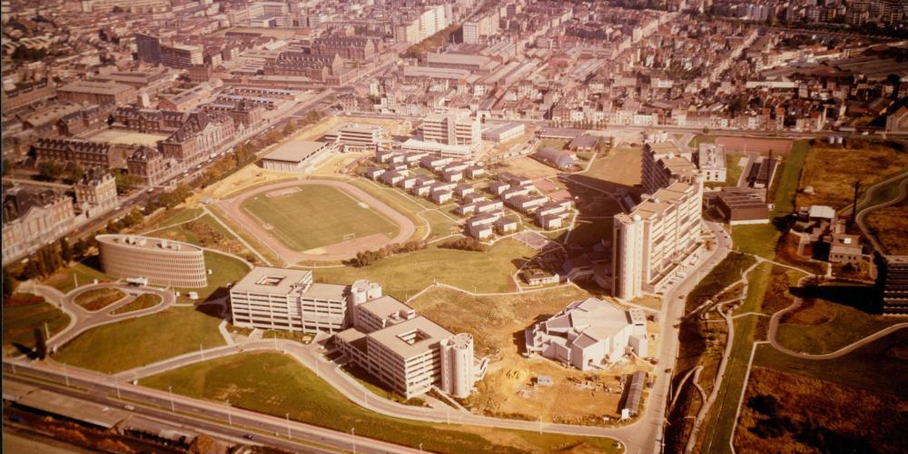 VUB campus Etterbeek vroeger