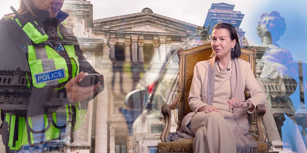 Aangepaste campagnebeeld Michèle Coninsx