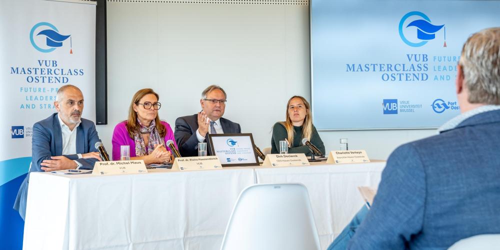 lancering leerstoel Masterclass series in Ostend