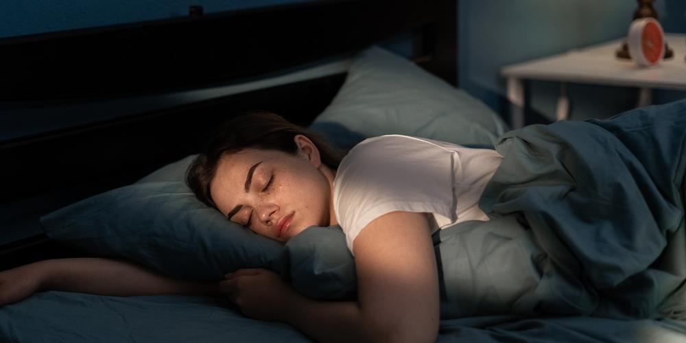 Slapende vrouw