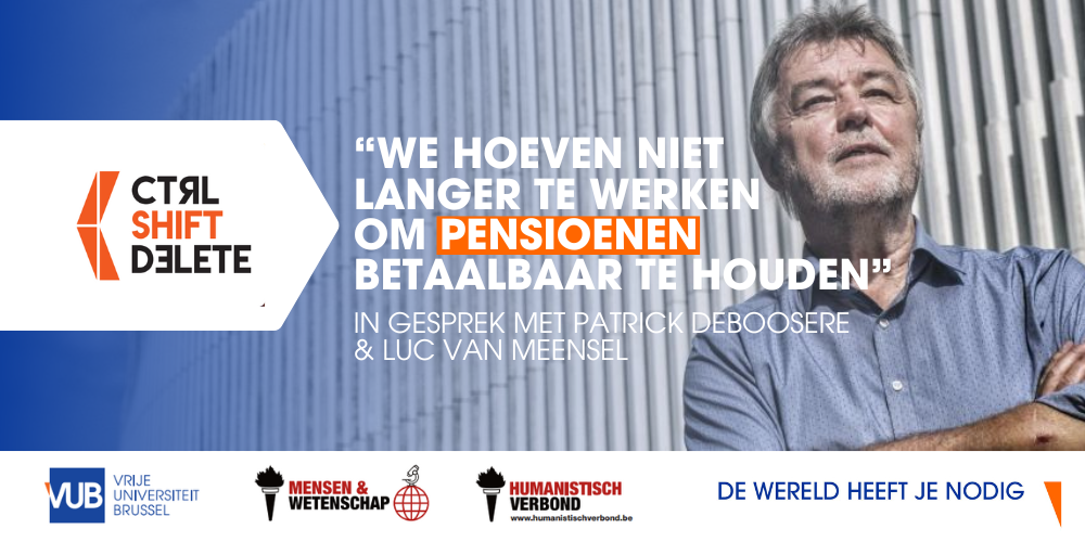 Campagnebeeld met Patrick Deboosere