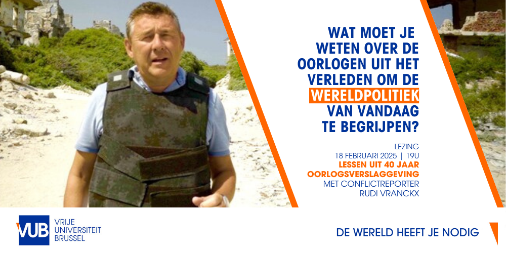 Campagnebeeld lezing Rudi Vranckx Campagnebeeld lezing Rudi Vranckx