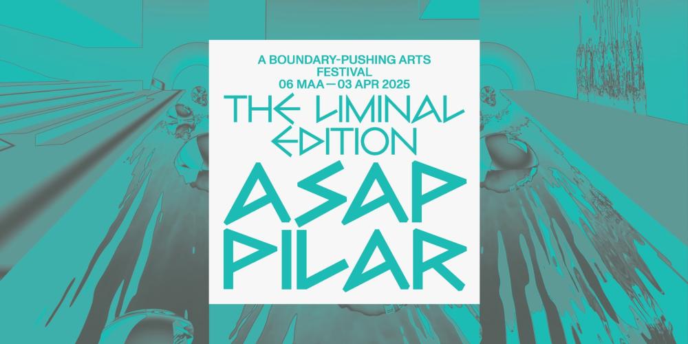 Visual voor ASAP Festival The Liminal Edition Visual voor ASAP Festival Pilar 2025